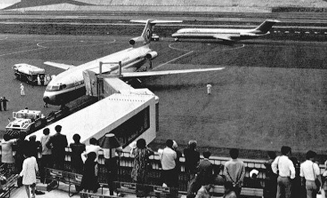 1975年5月長崎空港開港